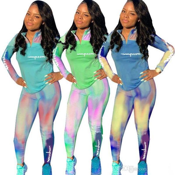 S-3XL Women Gradient Tracksuit Designer long Sleeve Pullover T-Shirt + Pants Leggings 2 piece Joggers Set Brand Sportswear Plus Size Outfits
S-3XL Women Gradient Tracksuit Designer long Sleeve Pullover T-Shirt + Pants Leggings 2 piece Joggers Set Brand Sportswear Plus Size Outfits