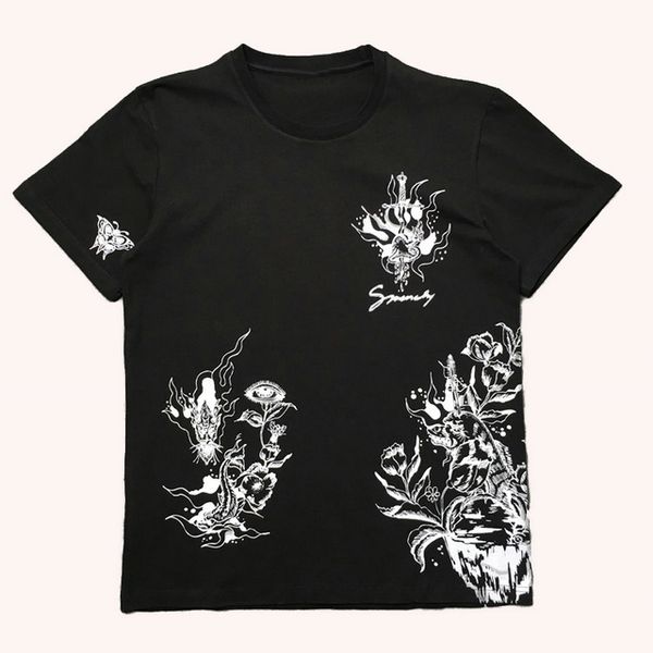 summer fashion designer brand men clothing europe paris t-shirt dragon print tshirt tee short sleeve cotton casual women t shirt, White;black
summer fashion designer brand men clothing europe paris t-shirt dragon print tshirt tee short sleeve cotton casual women t shirt, White;black