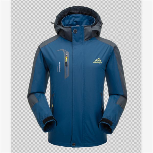 men spring autumn outdoor hiking jackets waterproof windbreaker climbing camping trekking softshell jacket fishing rain coat, Blue;black
men spring autumn outdoor hiking jackets waterproof windbreaker climbing camping trekking softshell jacket fishing rain coat, Blue;black