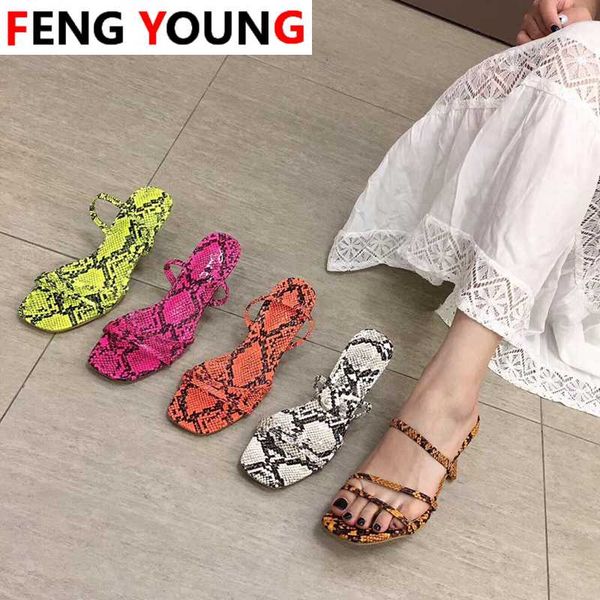 2020 new women sandal fashion snake print open toe outdoor slides pumps women sandals thin high heels, Black
2020 new women sandal fashion snake print open toe outdoor slides pumps women sandals thin high heels, Black