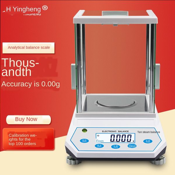 

one thousandth of laboratory analysis balance scale high precision jewelry electronic scale 0.001g precision milligram