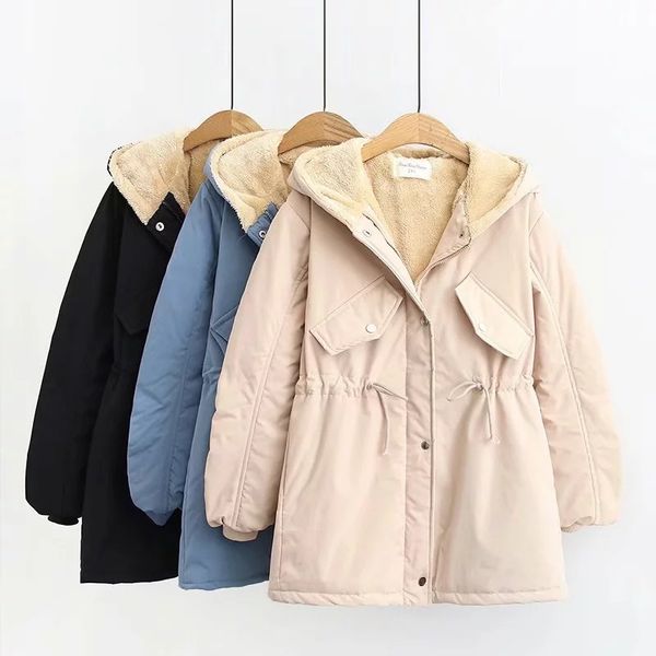 new winter women jacket medium-long thicken plus size 5xl outwear hooded wadded coat slim parka cotton-padded jacket overcoat, Black
new winter women jacket medium-long thicken plus size 5xl outwear hooded wadded coat slim parka cotton-padded jacket overcoat, Black