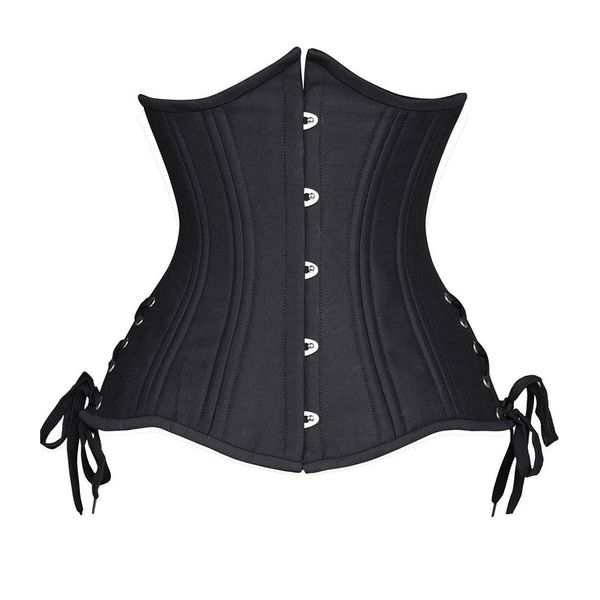 new fashion 24 steel boned corset underbust corsets and bustiers tight lace-up back irregular hem waist trainer body shaper, Black;white
new fashion 24 steel boned corset underbust corsets and bustiers tight lace-up back irregular hem waist trainer body shaper, Black;white
