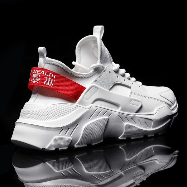 stitching shoes men running shoes sneakers men trainers couple loafers breathable comfortable tides sport, Black
stitching shoes men running shoes sneakers men trainers couple loafers breathable comfortable tides sport, Black
