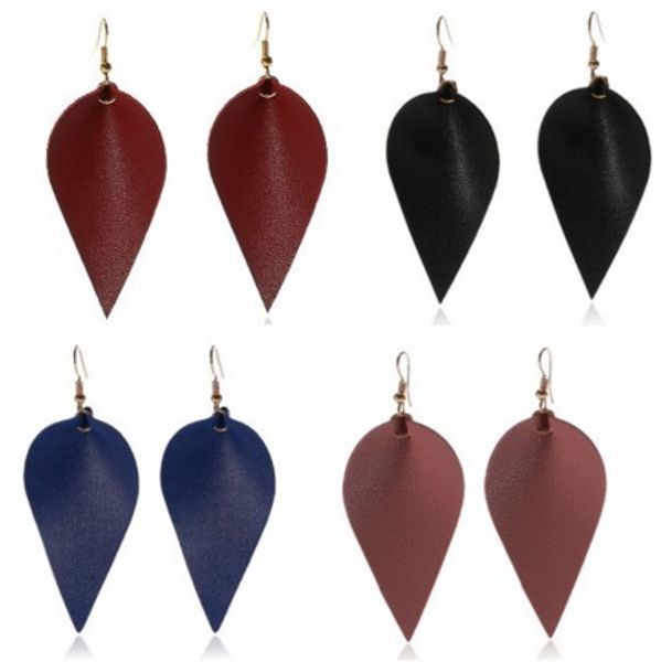 genuine leather petal teardrop earrings boho leaf dangle pierced earrings for women girls christmas valentines day jewelry, Silver
genuine leather petal teardrop earrings boho leaf dangle pierced earrings for women girls christmas valentines day jewelry, Silver