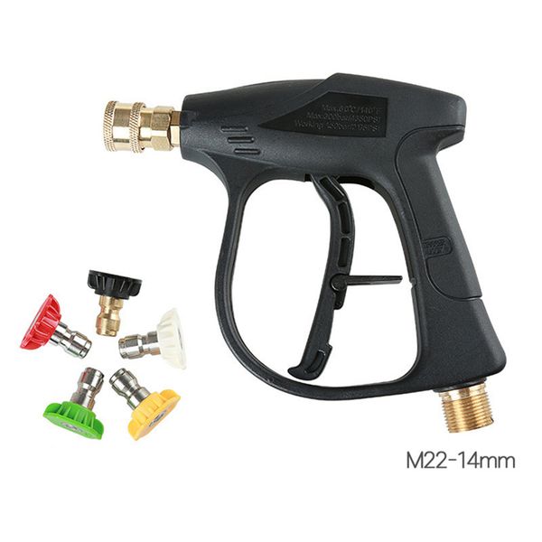high pressure washer gun water sprayer gun for snow foam lance foam cannon generator,m22 thread 3000 psi 5pcs spray nozzles
high pressure washer gun water sprayer gun for snow foam lance foam cannon generator,m22 thread 3000 psi 5pcs spray nozzles
