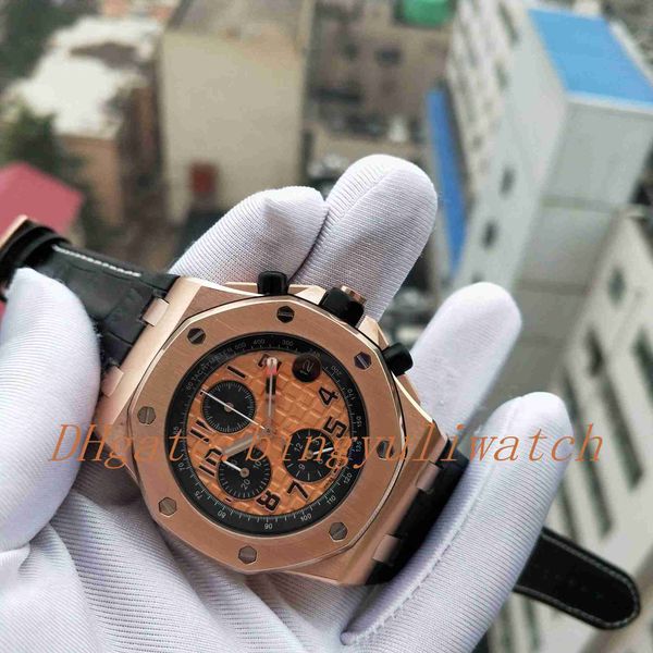 new factory luxury watch royal offshore oak leather strap quartz movement rose gold mens watches wristwatches, Slivery;brown
new factory luxury watch royal offshore oak leather strap quartz movement rose gold mens watches wristwatches, Slivery;brown
