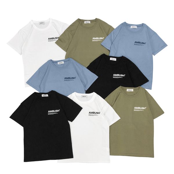 designer brand ambush basic models short-sleeved t-shirt men and women tee shirt simple letters printed ins ultra fire 4 color, White;black
designer brand ambush basic models short-sleeved t-shirt men and women tee shirt simple letters printed ins ultra fire 4 color, White;black