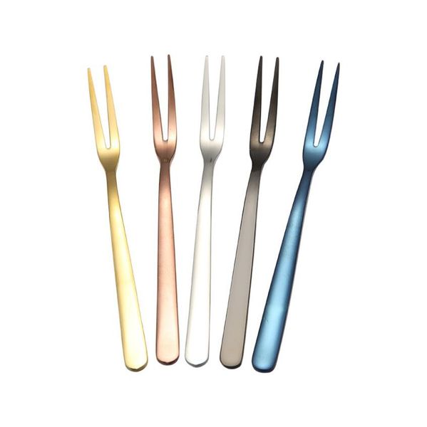 5 colors cake fork stainless steel gold forks for fruit salad small rainbow fork useful dessert fork for snack dinnerware kitchen bar tools
5 colors cake fork stainless steel gold forks for fruit salad small rainbow fork useful dessert fork for snack dinnerware kitchen bar tools