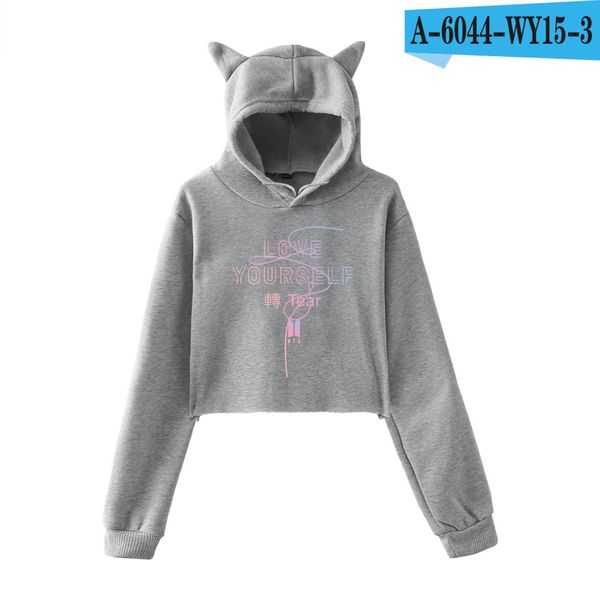 womens btsloveyourself рвать вокруг кошачьих ушей пупок милый свитер с капюшоном, Black
womens btsloveyourself рвать вокруг кошачьих ушей пупок милый свитер с капюшоном, Black