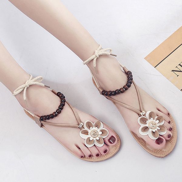 summer flower sandals women shoes nice bohemian lace up flat sandals women gladiator beach casual sandales femme, Black
summer flower sandals women shoes nice bohemian lace up flat sandals women gladiator beach casual sandales femme, Black
