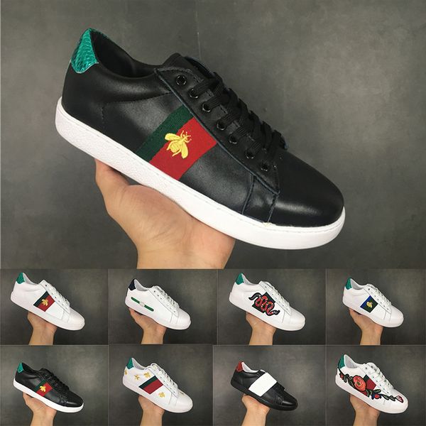 designer shoes for mens womens snake ace bee embroidered genuine leather designers sneakers gift white luxury shoes, White;red
designer shoes for mens womens snake ace bee embroidered genuine leather designers sneakers gift white luxury shoes, White;red