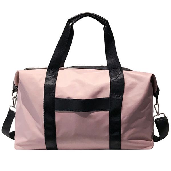 women pink sports bag black nylon waterproof gym bag independent luggage storage handbag outdoor travel bags
women pink sports bag black nylon waterproof gym bag independent luggage storage handbag outdoor travel bags