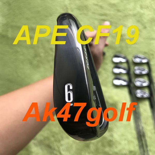 2019 new golf irons black ape cf19 irons forged set ( 3 4 5 6 7 8 9 pw ) with project x6.0 steel shaft 8pcs golf clubs
2019 new golf irons black ape cf19 irons forged set ( 3 4 5 6 7 8 9 pw ) with project x6.0 steel shaft 8pcs golf clubs
