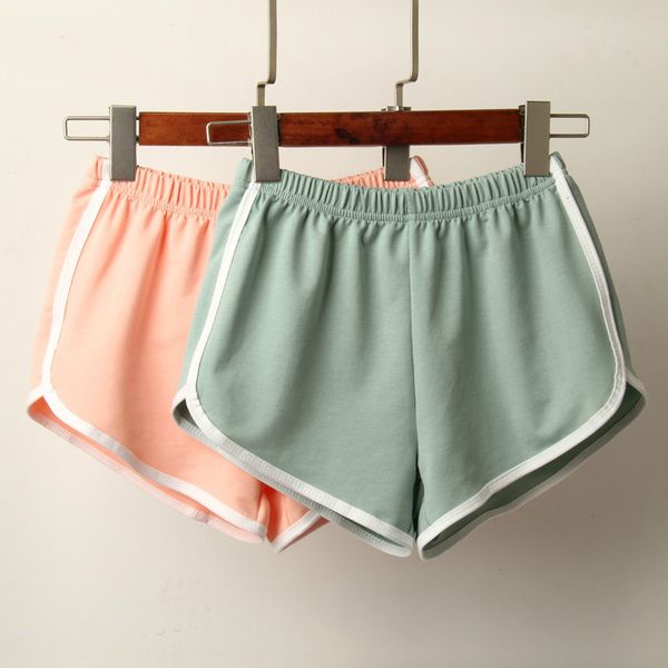 women's shorts sports women summer casual lady elastic waist beach correndo short pants 2021 candy color anti emptied skinny, White;black
women's shorts sports women summer casual lady elastic waist beach correndo short pants 2021 candy color anti emptied skinny, White;black