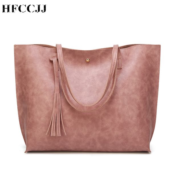hfccjj 8 color fashion pu leather women handbag large shopper totes casual tassel women shoulder bag bolso mujer hc033
hfccjj 8 color fashion pu leather women handbag large shopper totes casual tassel women shoulder bag bolso mujer hc033