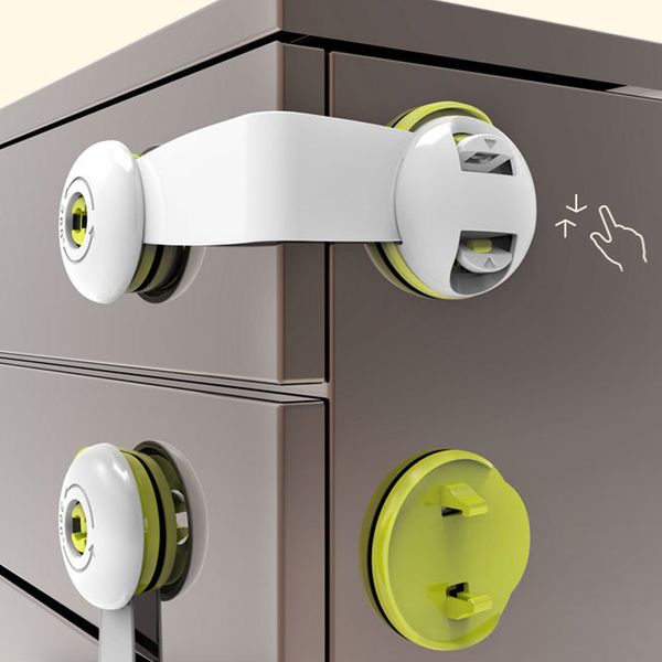 1pcs 360 ° rotation baby safety lock anti-collision multi-function baby corner guard refrigerator door lock for security
1pcs 360 ° rotation baby safety lock anti-collision multi-function baby corner guard refrigerator door lock for security