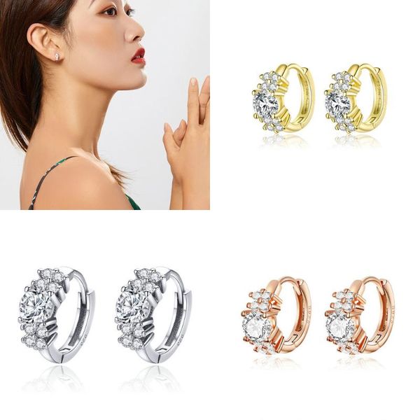 tiny cz statement wedding clear hoop earrings for women 925 sterling silver rose gold color jewelry -c, Golden;silver
tiny cz statement wedding clear hoop earrings for women 925 sterling silver rose gold color jewelry -c, Golden;silver