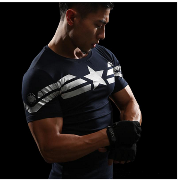 2019 captain america 3d t-shirt men short sleeve compression shirt men's tshirt streetwear summer u1857, White;black
2019 captain america 3d t-shirt men short sleeve compression shirt men's tshirt streetwear summer u1857, White;black