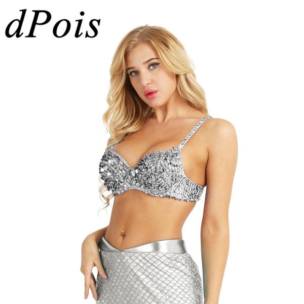 dpois women belly dance clothing shiny glitter padded bra contemporary ballet tango ballroom carnival dancing costume, Black;red
dpois women belly dance clothing shiny glitter padded bra contemporary ballet tango ballroom carnival dancing costume, Black;red