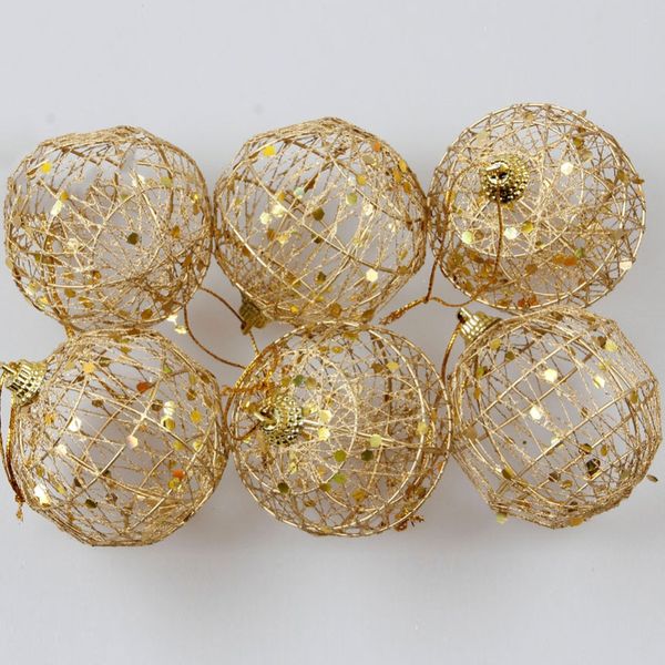 6pcs/lot diy christmas tree ball decorations creative hollowed gold christmas balls hanging ornament home xmas tree decor#289506
6pcs/lot diy christmas tree ball decorations creative hollowed gold christmas balls hanging ornament home xmas tree decor#289506