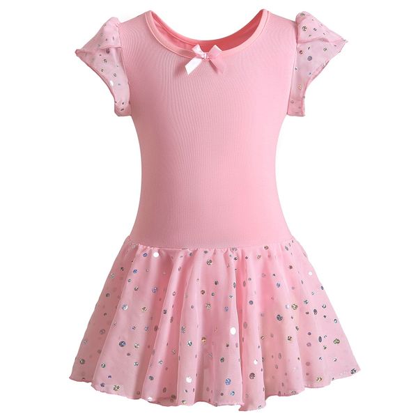 kids girls leotard dancewear short petal sleeves glitters ballet dance tutu skirt gymnastics leotard chiffon skirt, Black;red
kids girls leotard dancewear short petal sleeves glitters ballet dance tutu skirt gymnastics leotard chiffon skirt, Black;red
