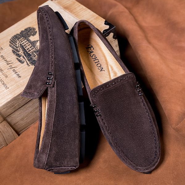 man casual loafers mens leather boat shoes spring autumn fashion male driver loafers comfortable slip on flats sneaker for men, Black
man casual loafers mens leather boat shoes spring autumn fashion male driver loafers comfortable slip on flats sneaker for men, Black