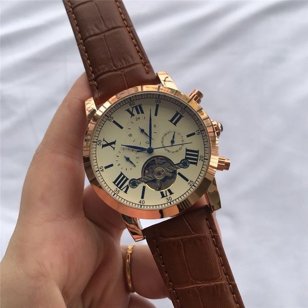 swiss brand watches leather men automatic watch luxury mechanical watches designer atmos clock gifts orologio di lusso, Slivery;brown
swiss brand watches leather men automatic watch luxury mechanical watches designer atmos clock gifts orologio di lusso, Slivery;brown