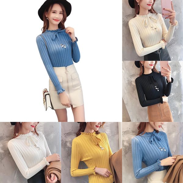 turtleneck knitted female casual pullover women autumn winter korean sweaters fashion women sweater jumper pull femme, White;black
turtleneck knitted female casual pullover women autumn winter korean sweaters fashion women sweater jumper pull femme, White;black
