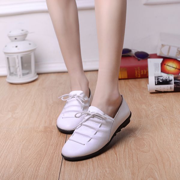 shoes women flats genuine leather womens oxfords shoes flat mother loafers lace up moccasins driving casual female nice, Black
shoes women flats genuine leather womens oxfords shoes flat mother loafers lace up moccasins driving casual female nice, Black