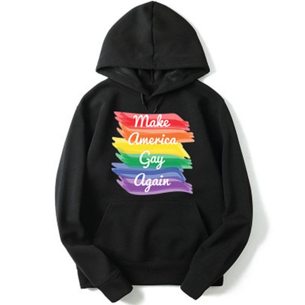 мужские толстовки make america gay с длинным рукавом мужчины женщины толстовки радуга печати цвета мода пуловер новый размер s-3xl, Black
мужские толстовки make america gay с длинным рукавом мужчины женщины толстовки радуга печати цвета мода пуловер новый размер s-3xl, Black