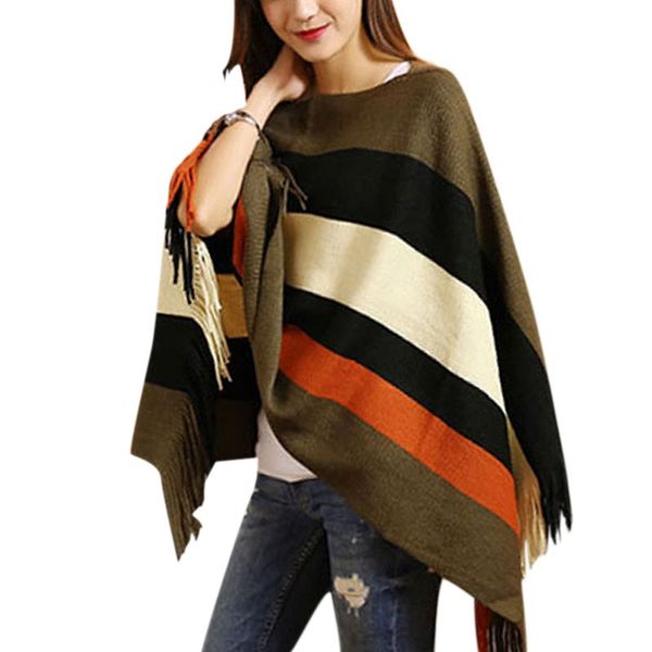 women loose shawl tassel sweater fashion v-neck sweater female knit cardigan coat, Black
women loose shawl tassel sweater fashion v-neck sweater female knit cardigan coat, Black