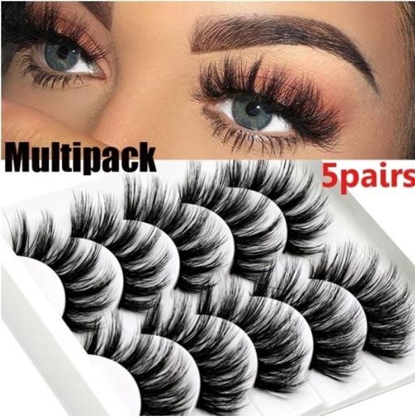 5 pairs 3d mink hair false eyelashes natural thick long eyelash full strip handmade lashes wispy makeup beauty tools
5 pairs 3d mink hair false eyelashes natural thick long eyelash full strip handmade lashes wispy makeup beauty tools
