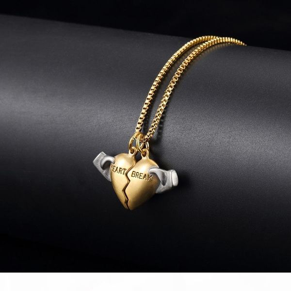 fashion men i love you chocker necklace heart pendant gold color jewelry punk men hip hop 75cm long chain for men, Silver
fashion men i love you chocker necklace heart pendant gold color jewelry punk men hip hop 75cm long chain for men, Silver