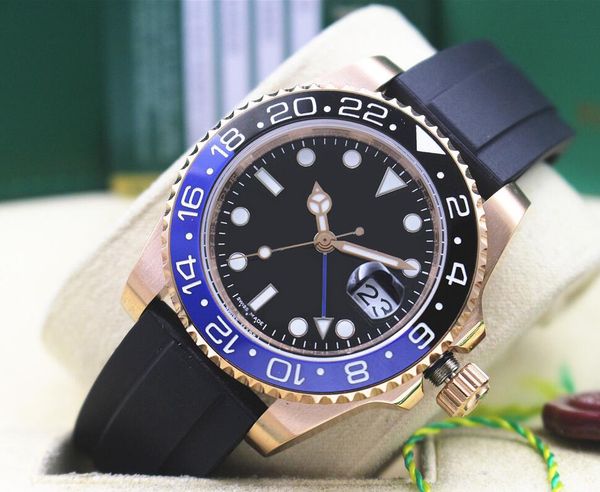 factory supplier 18k pink gold gmt 116710 rubber bracelet sapphire blue black ceramic 40mm automatic mens watch watches, Slivery;brown
factory supplier 18k pink gold gmt 116710 rubber bracelet sapphire blue black ceramic 40mm automatic mens watch watches, Slivery;brown