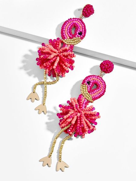 girlgo bauble bar handmade beads flamingo fantasia drop earrings for women charm santa claus pendant statement earring jewelry, Silver
girlgo bauble bar handmade beads flamingo fantasia drop earrings for women charm santa claus pendant statement earring jewelry, Silver