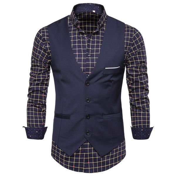 мужчины сплошной цвет жилет пальто v-образным вырезом однобортный тонкий офис бизнес casual wear дружки высокого качества горячего, Black;white
мужчины сплошной цвет жилет пальто v-образным вырезом однобортный тонкий офис бизнес casual wear дружки высокого качества горячего, Black;white