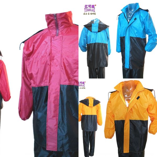 yikelai non-disposable creative split couple color matching yi kelai not disposable raincoat suit raincoat, Red;brown
yikelai non-disposable creative split couple color matching yi kelai not disposable raincoat suit raincoat, Red;brown
