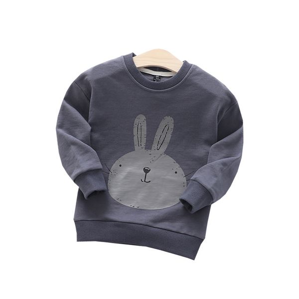 2019 autumn girls cartoon bunny stretch bottoming shirt children's sweater, Black
2019 autumn girls cartoon bunny stretch bottoming shirt children's sweater, Black