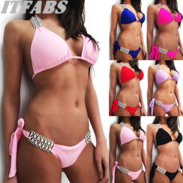 swimwear women ladies handmade colorful diamond bikinis set bandage push-up padded swimsuit bathing bikinis
swimwear women ladies handmade colorful diamond bikinis set bandage push-up padded swimsuit bathing bikinis