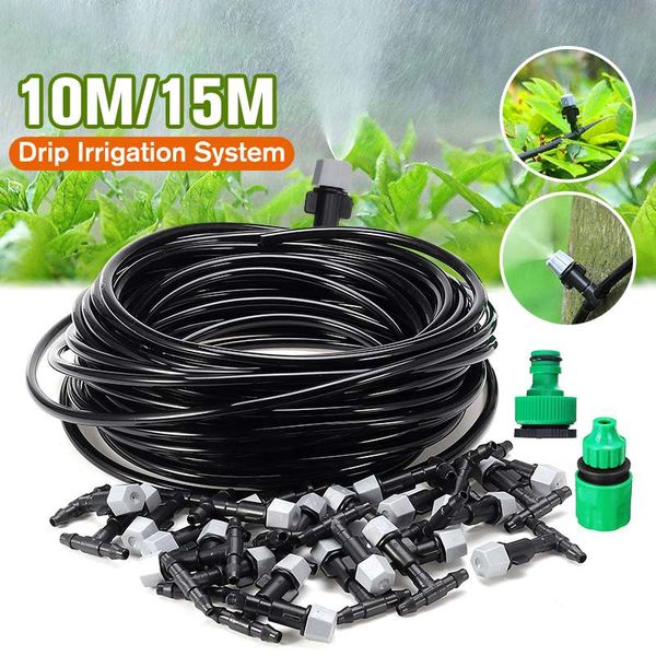 water misting cooling system mist sprinkler nozzle outdoor garden patio greenhouse plants spray hose watering kit 5/10/15m
water misting cooling system mist sprinkler nozzle outdoor garden patio greenhouse plants spray hose watering kit 5/10/15m