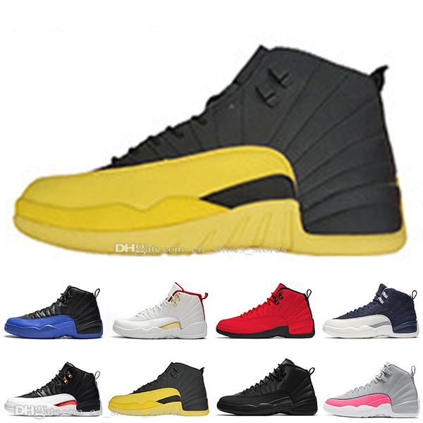 12 12s FIBA Bumblebee mens basketball shoes OVO White WNTR Dark Grey The Maste Wings Playoffs men sports designer trainers sneakers
12 12s FIBA Bumblebee mens basketball shoes OVO White WNTR Dark Grey The Maste Wings Playoffs men sports designer trainers sneakers