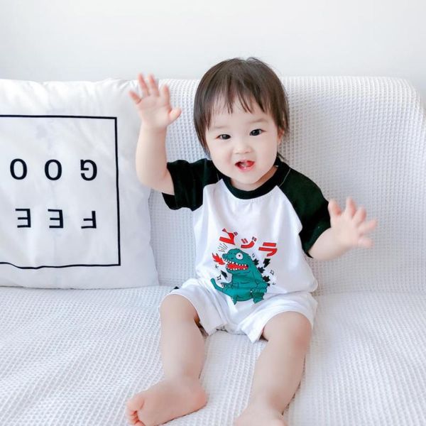 7plus1 kids boys summer japan style romper cotton jumpsuits for girls short sleeve tee clothing 3-18m baby, Blue
7plus1 kids boys summer japan style romper cotton jumpsuits for girls short sleeve tee clothing 3-18m baby, Blue