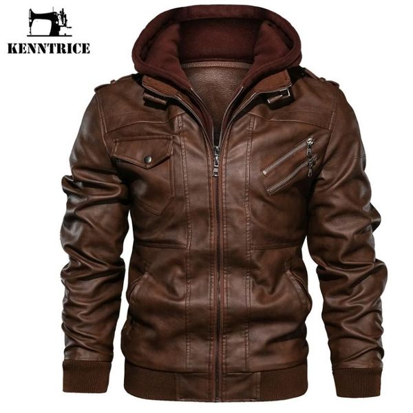 kenntrice new men's leather jackets autumn casual motorcycle pu jacket biker leather coats brand clothing eu size 1905a, Black
kenntrice new men's leather jackets autumn casual motorcycle pu jacket biker leather coats brand clothing eu size 1905a, Black