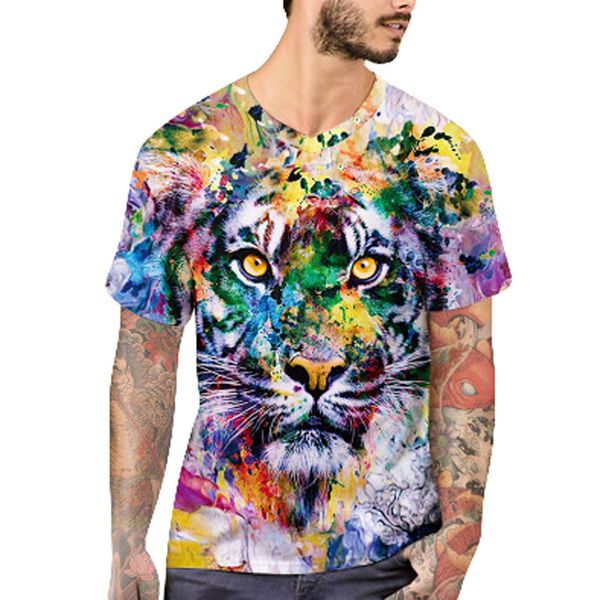 2019 fashion personality mens 3d print tiger casual slim short-sleeved hawaiian shirt blouse camisa masculina camicia uomo, White;black
2019 fashion personality mens 3d print tiger casual slim short-sleeved hawaiian shirt blouse camisa masculina camicia uomo, White;black