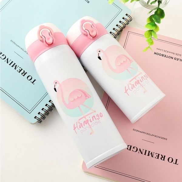 350ml 500ml thermocup bouncing cover bottle vacuum flask flamingo pattern thermal mug travel thermos cup stainless steel
350ml 500ml thermocup bouncing cover bottle vacuum flask flamingo pattern thermal mug travel thermos cup stainless steel