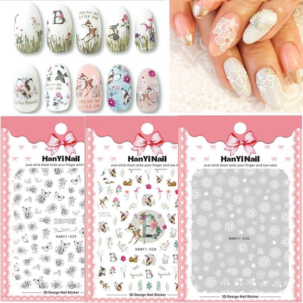 diy rose 3d cartoon nail sticker for nail self-adhesive deer cartoon sticker decals tips manicure flower nail art decoration, Black
diy rose 3d cartoon nail sticker for nail self-adhesive deer cartoon sticker decals tips manicure flower nail art decoration, Black