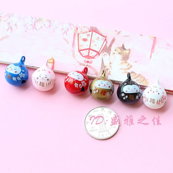 1pc omamori copper bell fortune blessing sakura kitten copper diy charms pet bell jewelry diy pendnats, Bronze;silver
1pc omamori copper bell fortune blessing sakura kitten copper diy charms pet bell jewelry diy pendnats, Bronze;silver