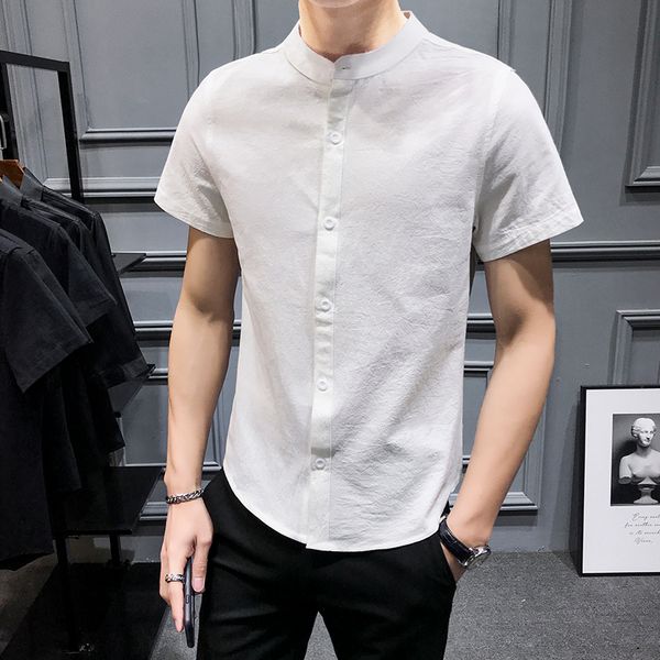 плюс размер хлопок мужчины белая рубашка с коротким рукавом лето 2020 slim fit мужские повседневный стенд воротник простой весь матч blouse, White;black
плюс размер хлопок мужчины белая рубашка с коротким рукавом лето 2020 slim fit мужские повседневный стенд воротник простой весь матч blouse, White;black