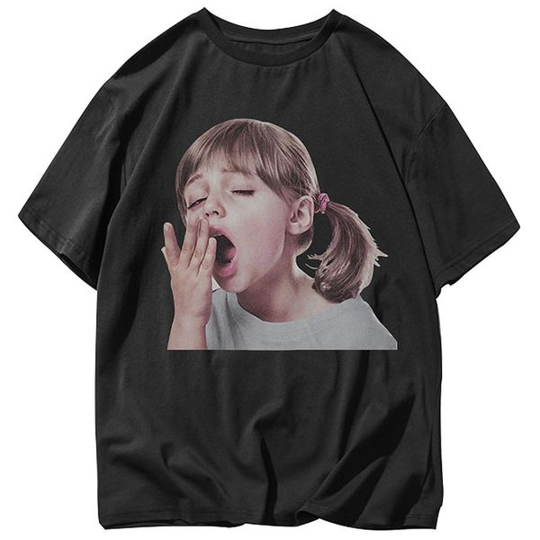 summer women's t-shirts new fashion shirts with funny creative character printed casual loose short-sleeved women's tees & polos s, White
summer women's t-shirts new fashion shirts with funny creative character printed casual loose short-sleeved women's tees & polos s, White